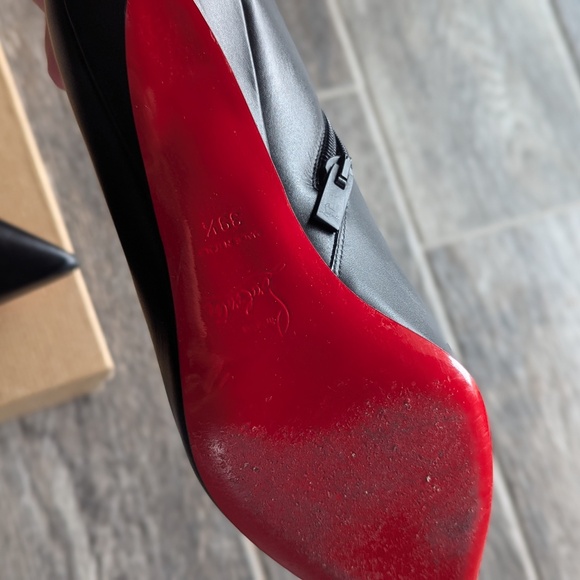 Christian Louboutin Gorgona boots size 39.5 black - Picture 5 of 11